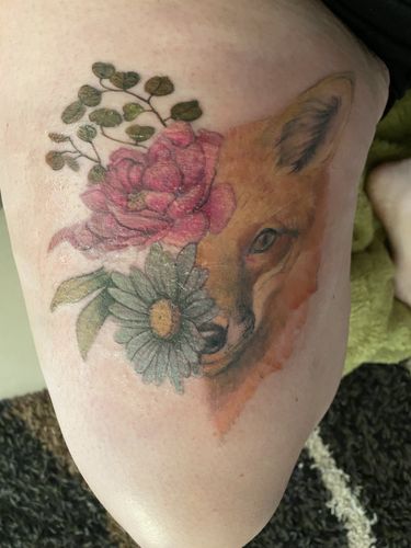 Customer photo review of Signature Tattoo Numbing Cream
