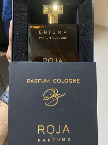 Customer photo review of ROJA Enigma Pour Homme Parfum Cologne 100ml