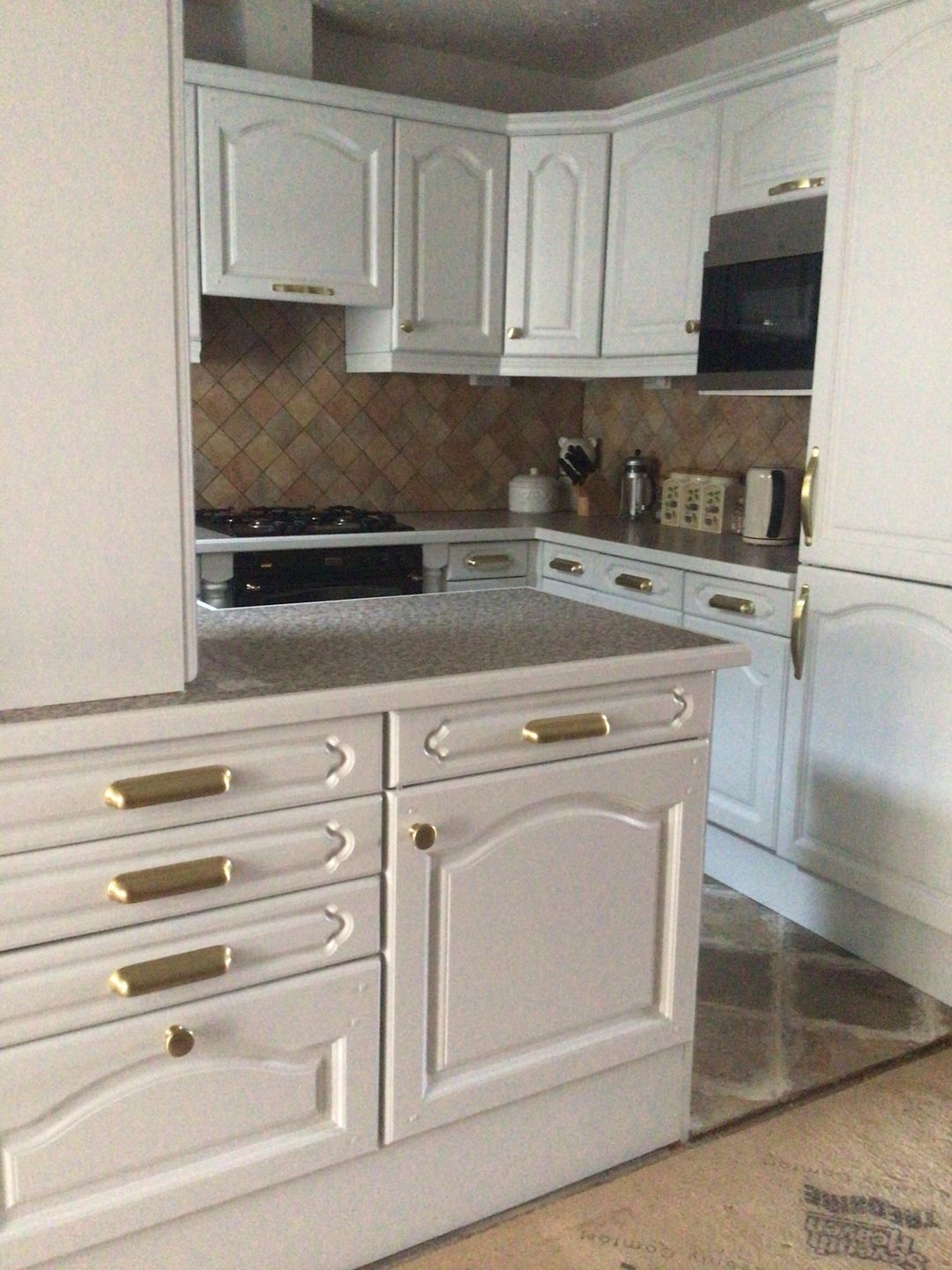 Customer photo review of Calgary Cupboard Handles