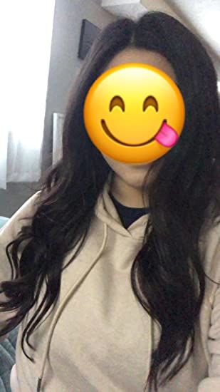 Customer photo review of Virgin Hair Flat Silk Weft Hair Extensions High Quality Jet Black #1