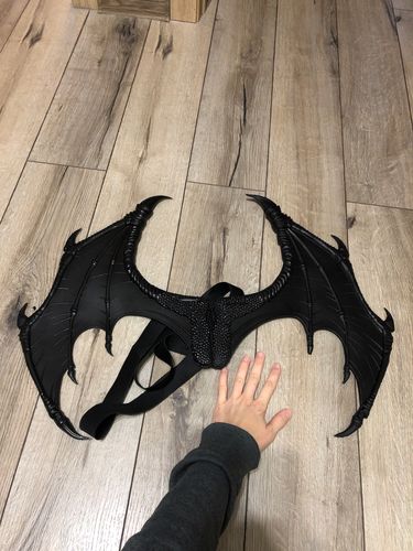 Customer photo review of Déguisement Dragon<br> Noir