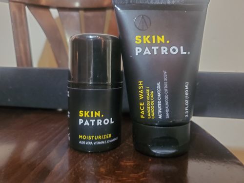 Customer photo review of FACE WASH + MOISTURIZER BUNDLE