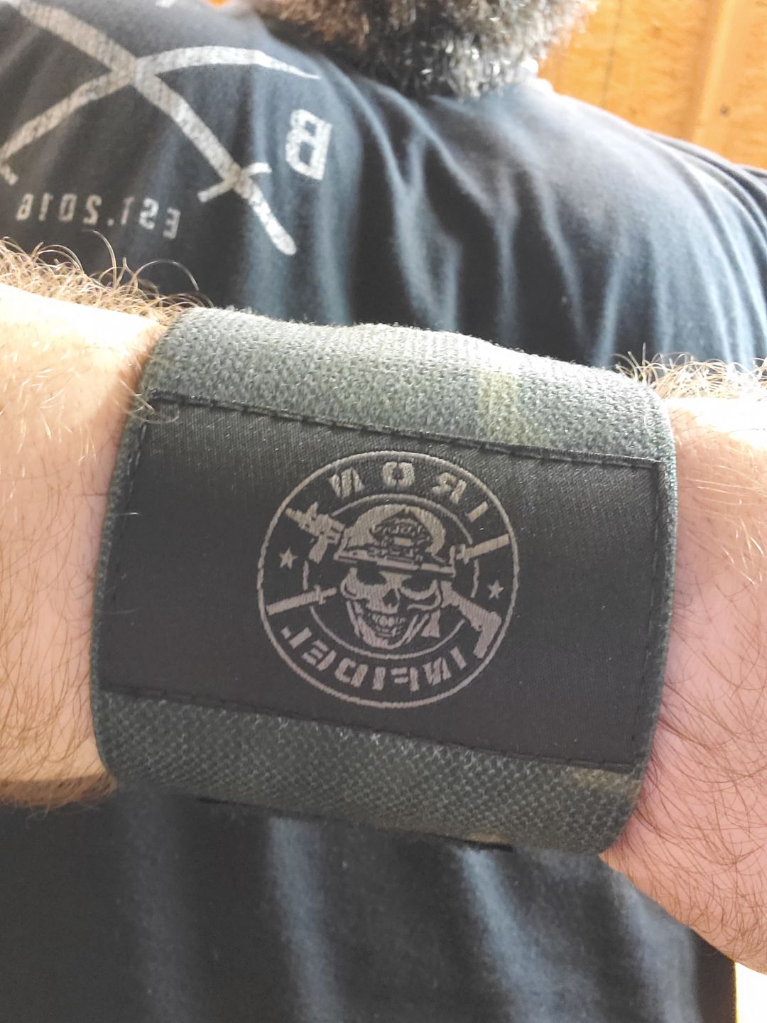 Customer photo review of Wrist Wraps