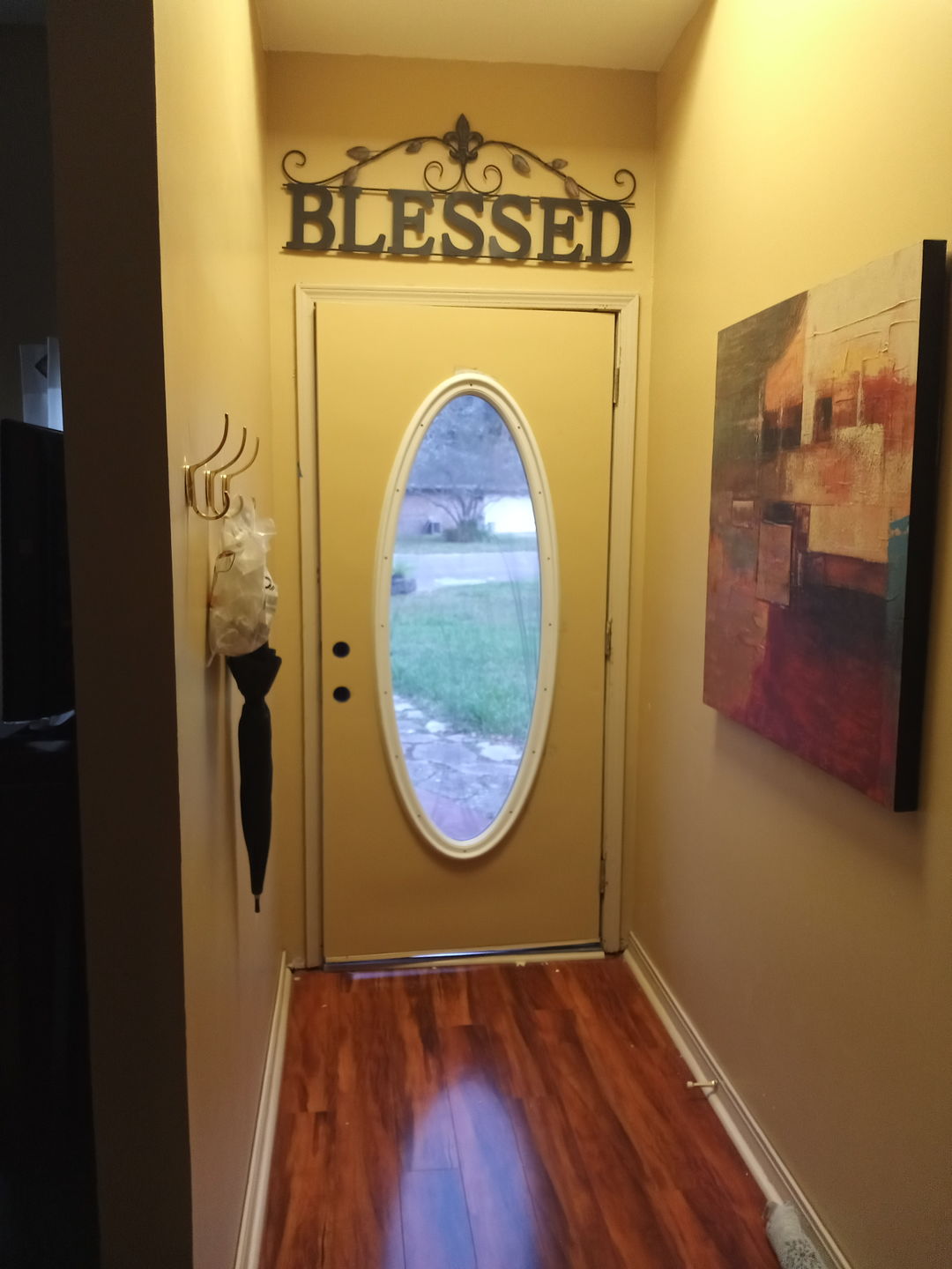 Customer photo review of Clear Oval Glass and Frame Kit (Large Oval 20.5" x 56.4" Glass Size)