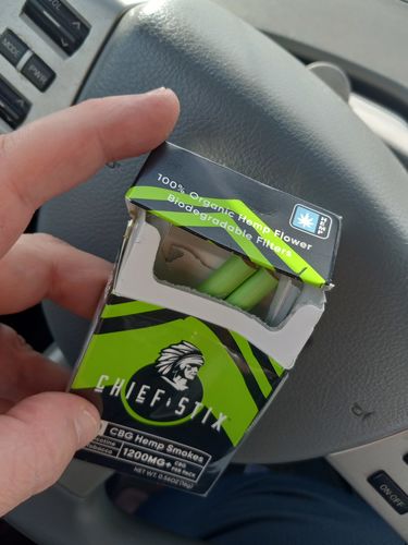 Customer photo review of Chief Stix CBG Regular Smokes (20ct/pack)