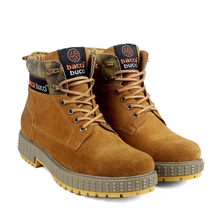 Customer photo review of Bacca Bucci Men's URBAN Boots for Men | Suede Leather Boots for Extra Comfort & Durability
