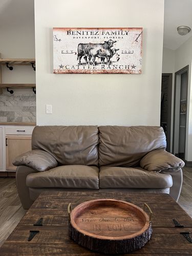 Customer photo review of Cattle Ranch Sign