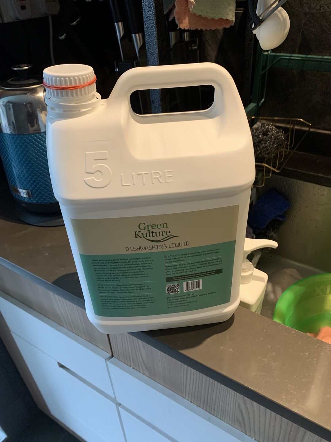 Customer photo review of Dishwashing Liquid - 5L