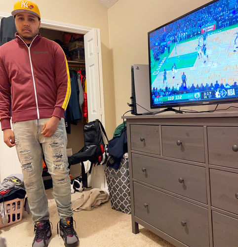 Customer photo review of Motto Denim (Light Blue)