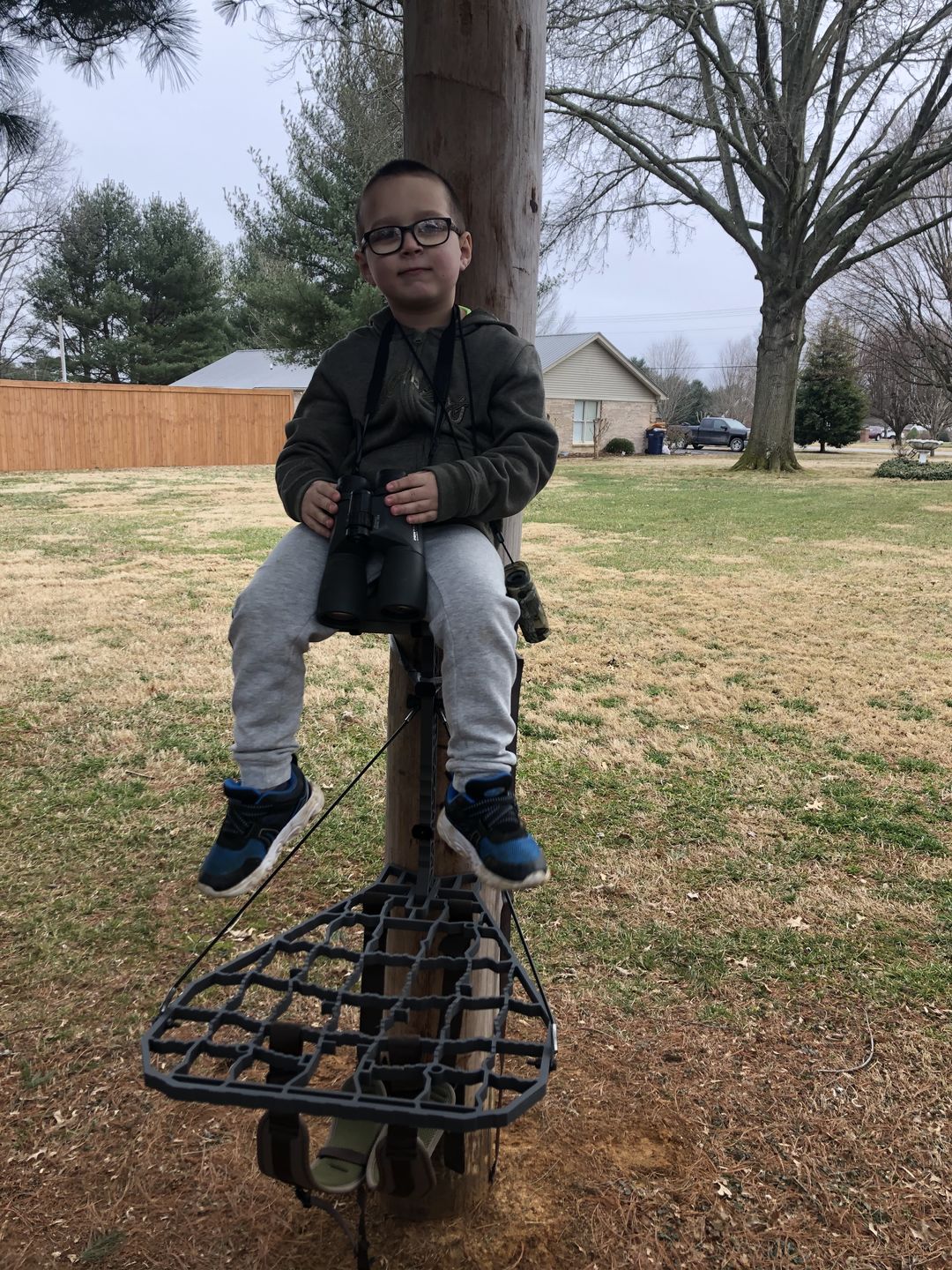 Customer photo review of Backpack Straps and Waist Support System