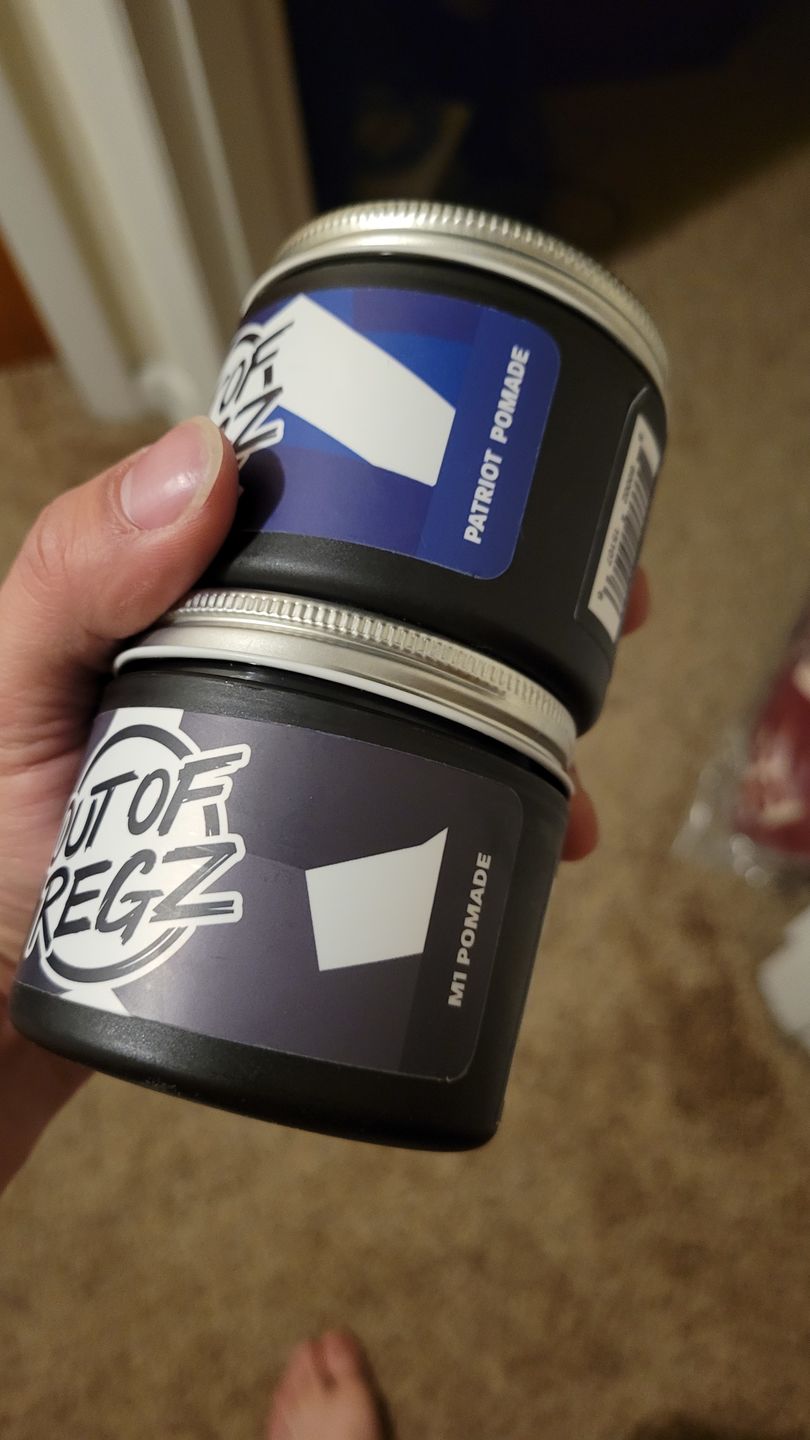 Customer photo review of Patriot Pomade