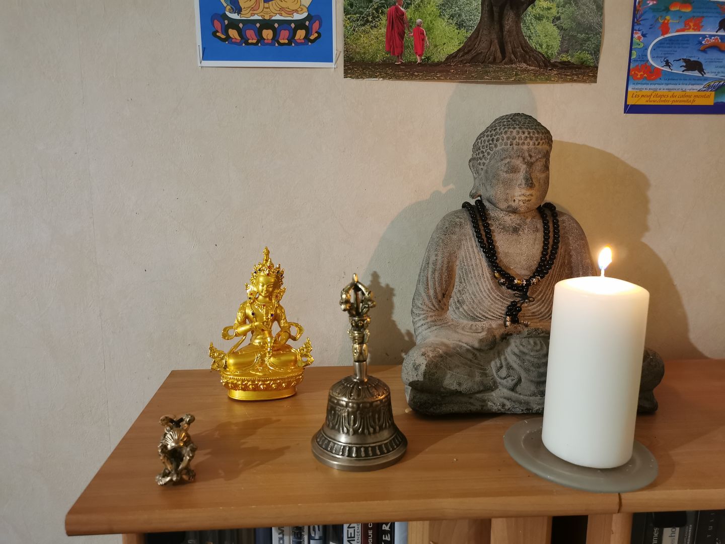 Customer photo review of Cloche Tibétaine et son Vajra | Sagesse & Compassion | INDIA