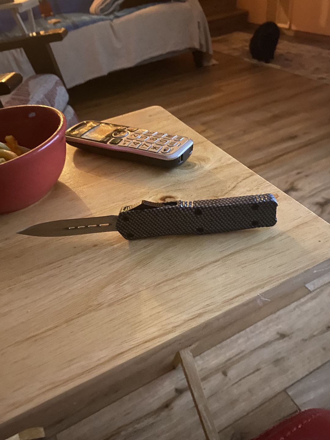 Customer photo review of Carbon Fiber Ghost D/A OTF (Multiple Blade Styles Available)
