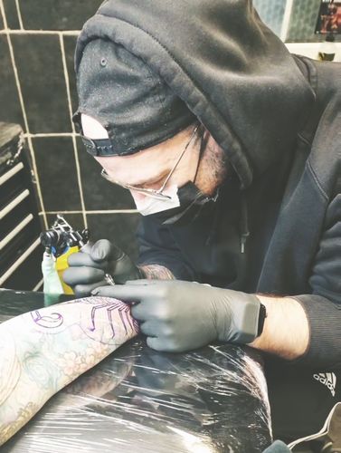 Customer photo review of Signature Tattoo Numbing Cream