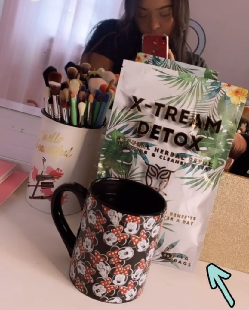 Customer photo review of X-TREAM DETOX TEA 1 BAG 30 DAY SUPPLY ( STRONGER VERSION )