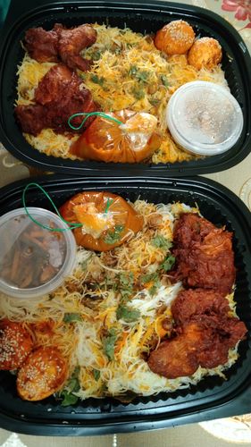 Customer photo review of BEE HOON BRIYANI SET