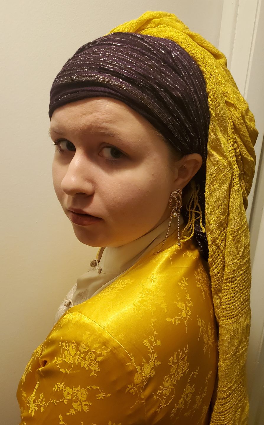 Customer photo review of Girl with a Pearl Earrings