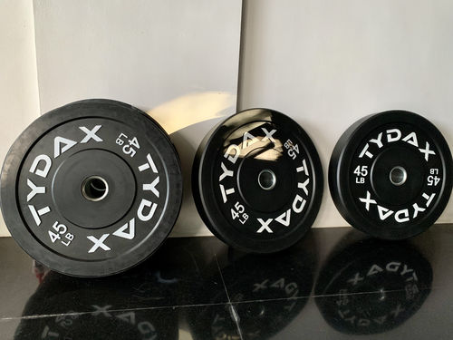 Customer photo review of Tydax Black Bumper Plates