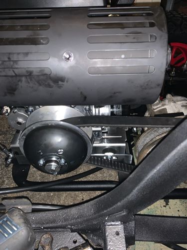 Customer photo review of EZGO "Anti-Vibration" Big Block GX390/Clone Conversion Cradle & Motor Mount