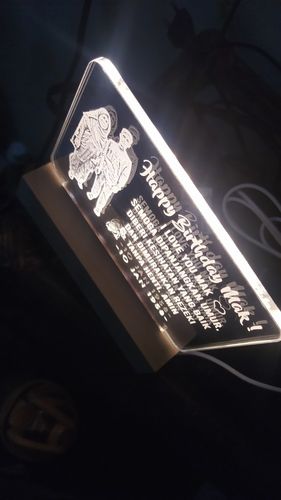 Customer photo review of Lampu Uqeer EXCLUSIVE Limited Edition