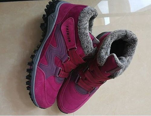 Customer photo review of Fansgemacht Liebespaar warme Pelzfutter Schneeschuhe