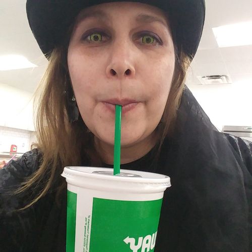 Customer photo review of Twilight Yellow Cosplay Contact Lenses