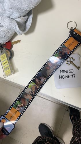 Customer photo review of מחזיק מפתחות פילם אישי