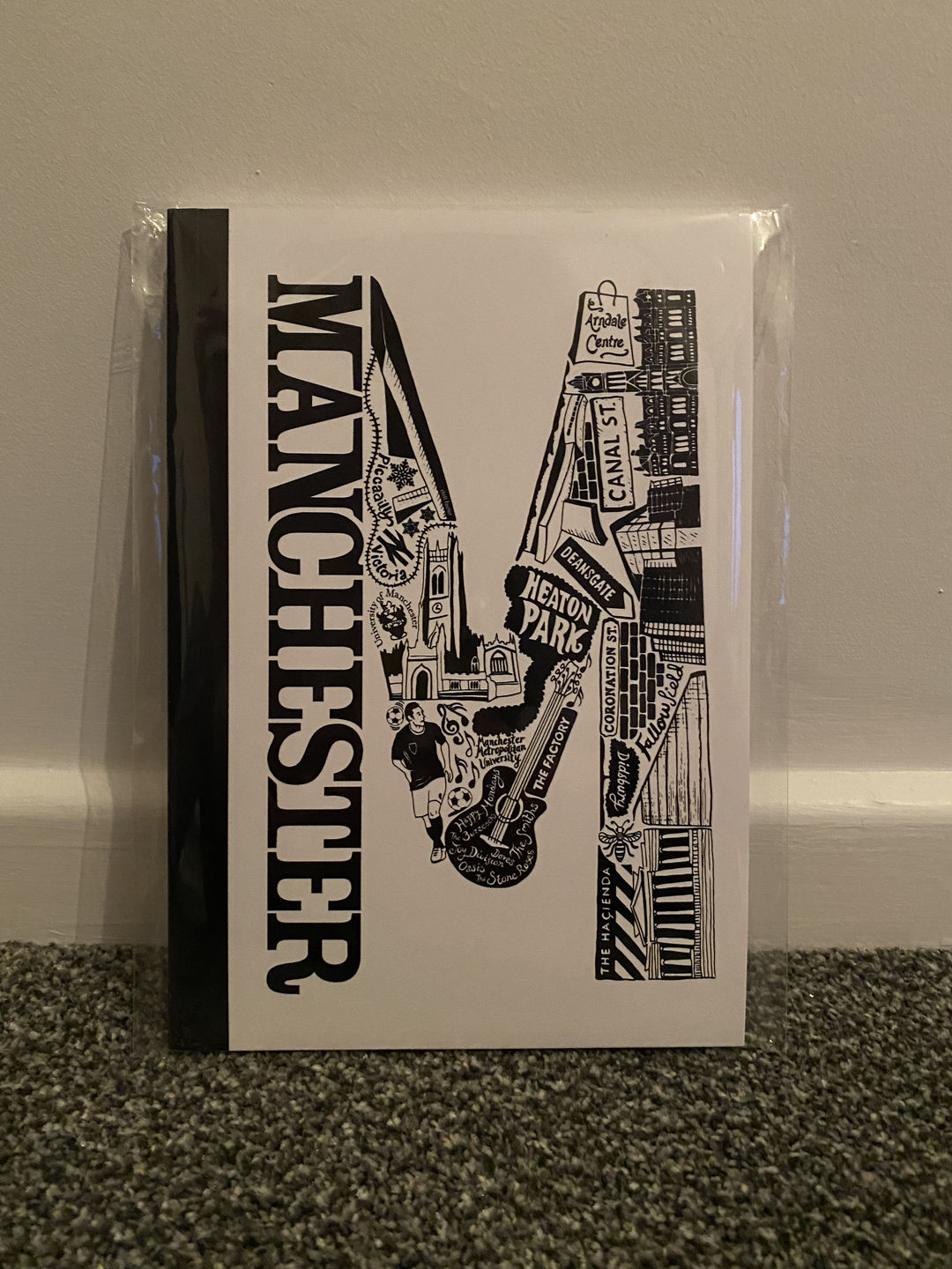 Customer photo review of Location Letter Notebook - the perfect gift for stationery lovers!