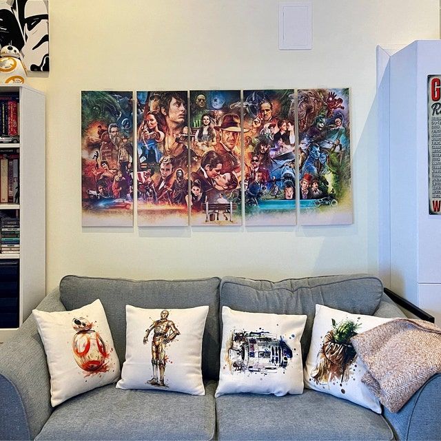 Customer photo review of Jason Voorhees Wall Art | Painting Canvas Framed | Friday The 13th