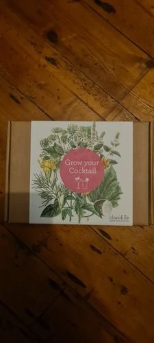 Customer photo review of Grow Your Cocktail, Soap, Gourmet Flowers