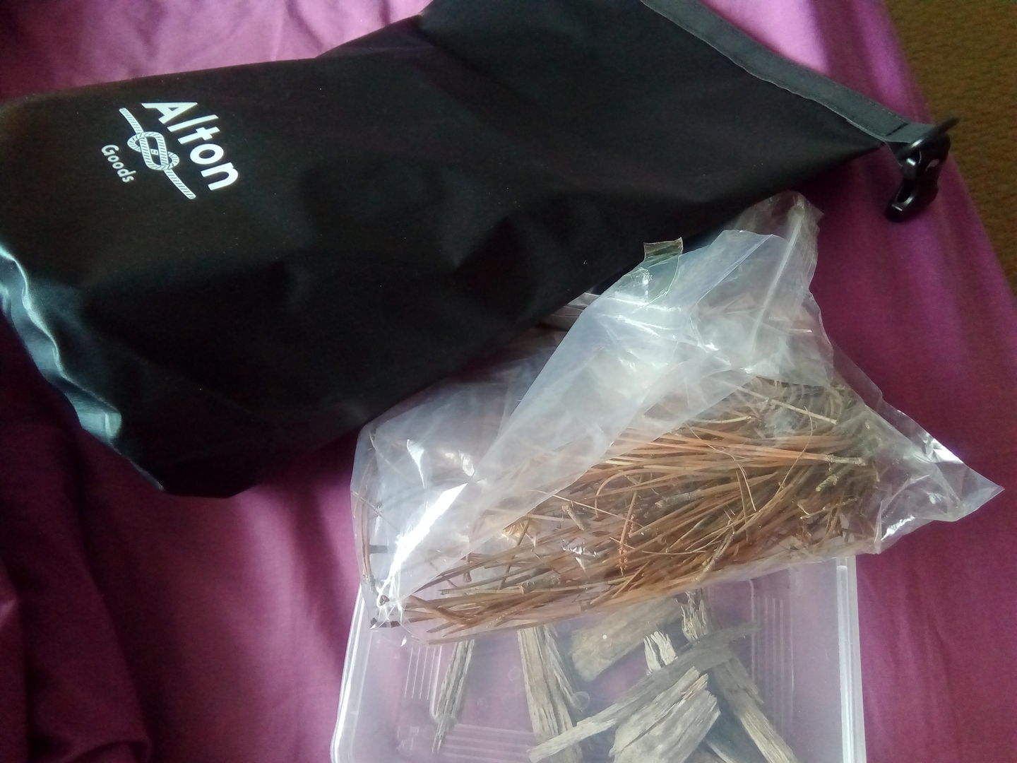 Customer photo review of Ultralight Dry Sack
