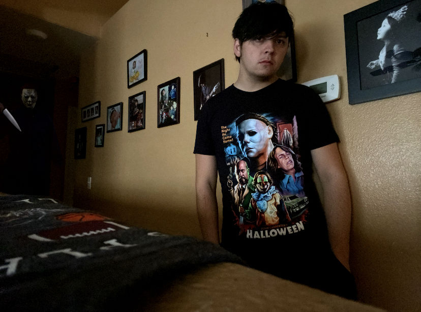 Customer photo review of He's Come Back T-Shirt