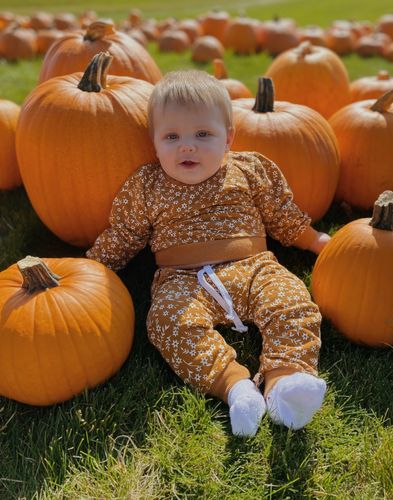 Customer photo review of Blakely Flower Print Set | Brown