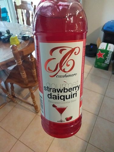Customer photo review of Strawberry Daiquiri Cocktail Mix