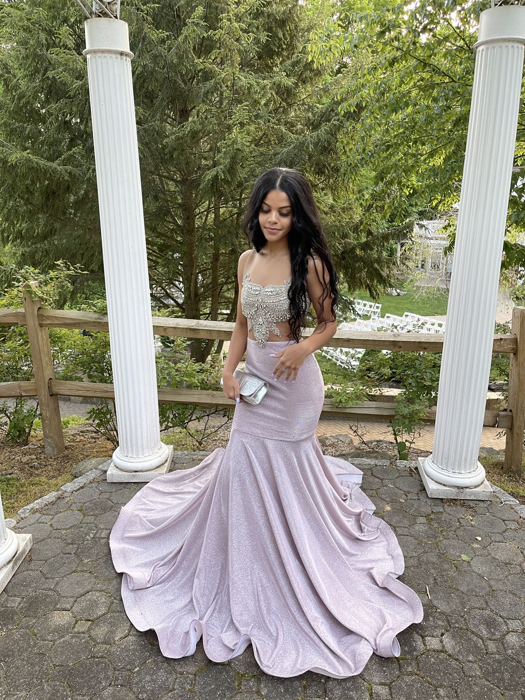 Customer photo review of Glimmer Mermaid Gown