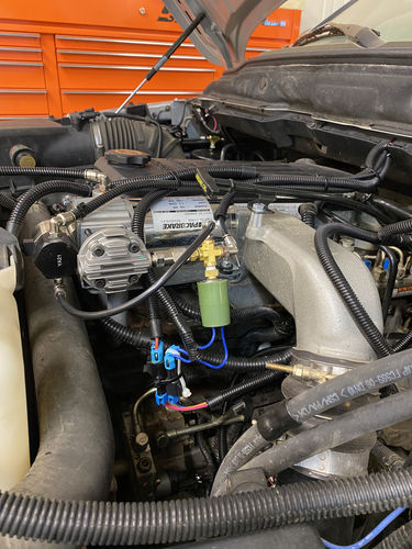 Customer photo review of 2003-2007 Cummins MT In Line 4" PRXB Exhaust Brake Kit (C44068)