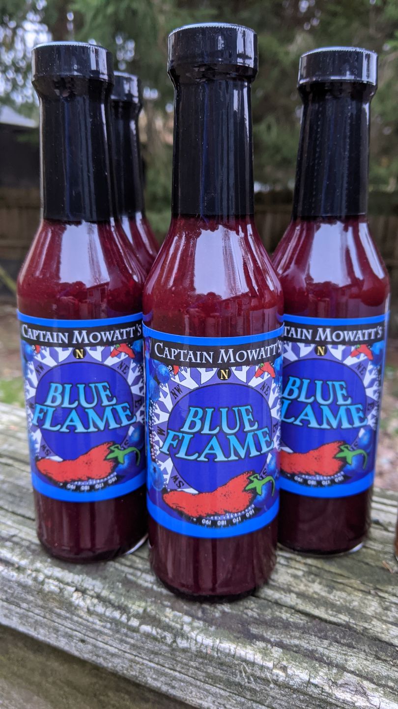 Customer photo review of Blue Flame