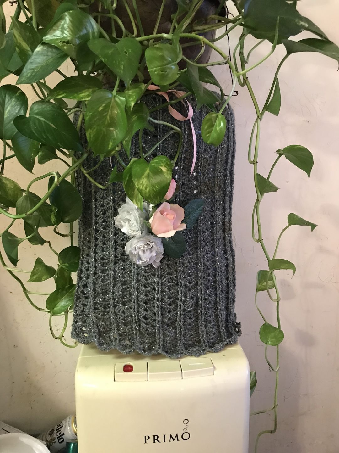 Customer photo review of Crystal Metallic [100grs] - La Pantera Rosa | Mexican Crochet Thread Yarn | Metallic Crystal Yarn for Clothing and Crafts