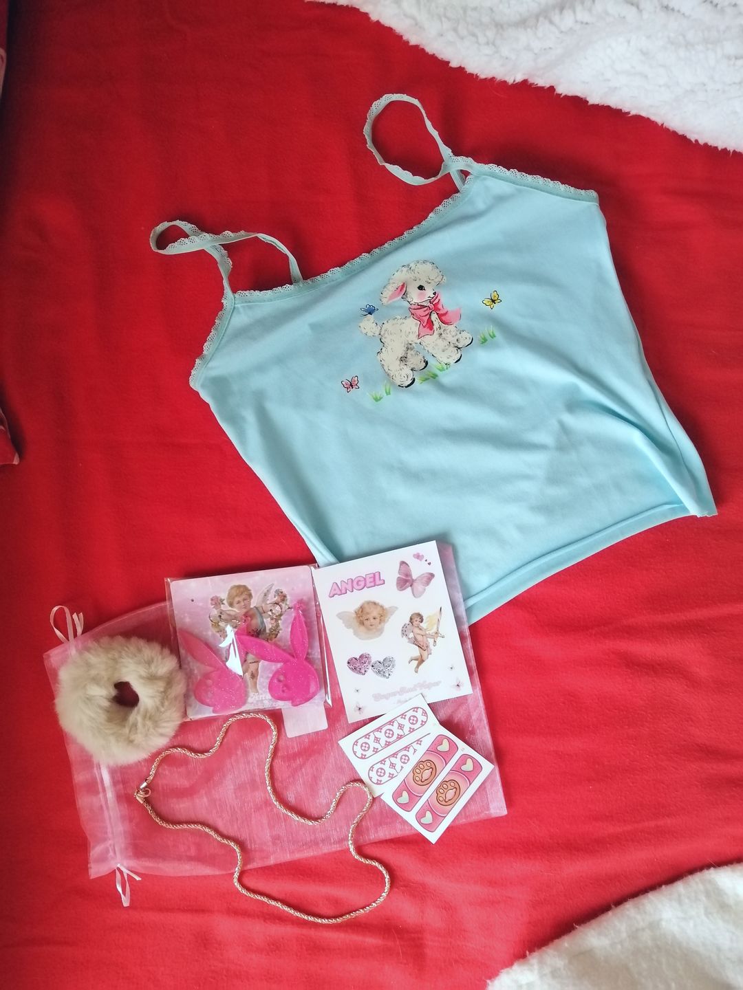 Customer photo review of 🦄 Angel Bag - Random Cute Items 🔮
