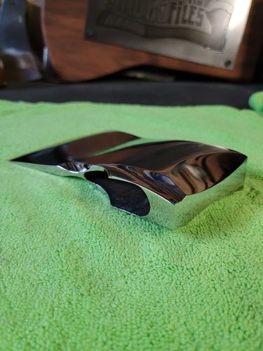 Customer photo review of Non Woven Polishing/Buffing Belts 2-pk