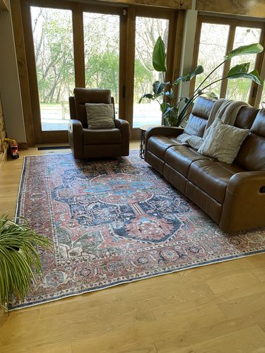 Customer photo review of Distressed Vintage Kendra Area Rug