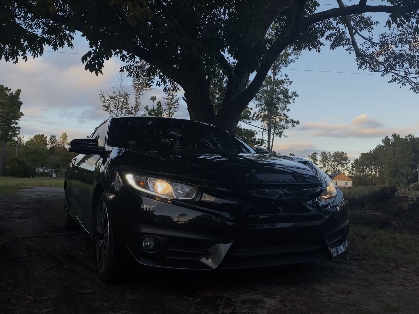 Customer photo review of Demon Grille for 16-18 Honda Civic Sedan/Hatchback