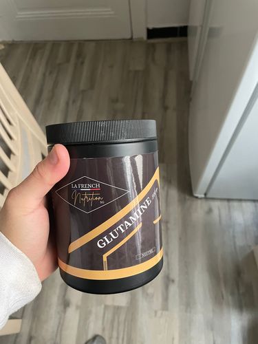 Customer photo review of FRENCH GLUTAMINE - LA FRENCH NUTRITION