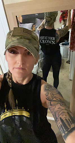 Customer photo review of 23 - Adjust Crop Tank Top