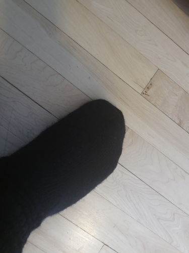 Customer photo review of J.B. Field's Casual "Wool Weekender" 96% Merino Wool Sock