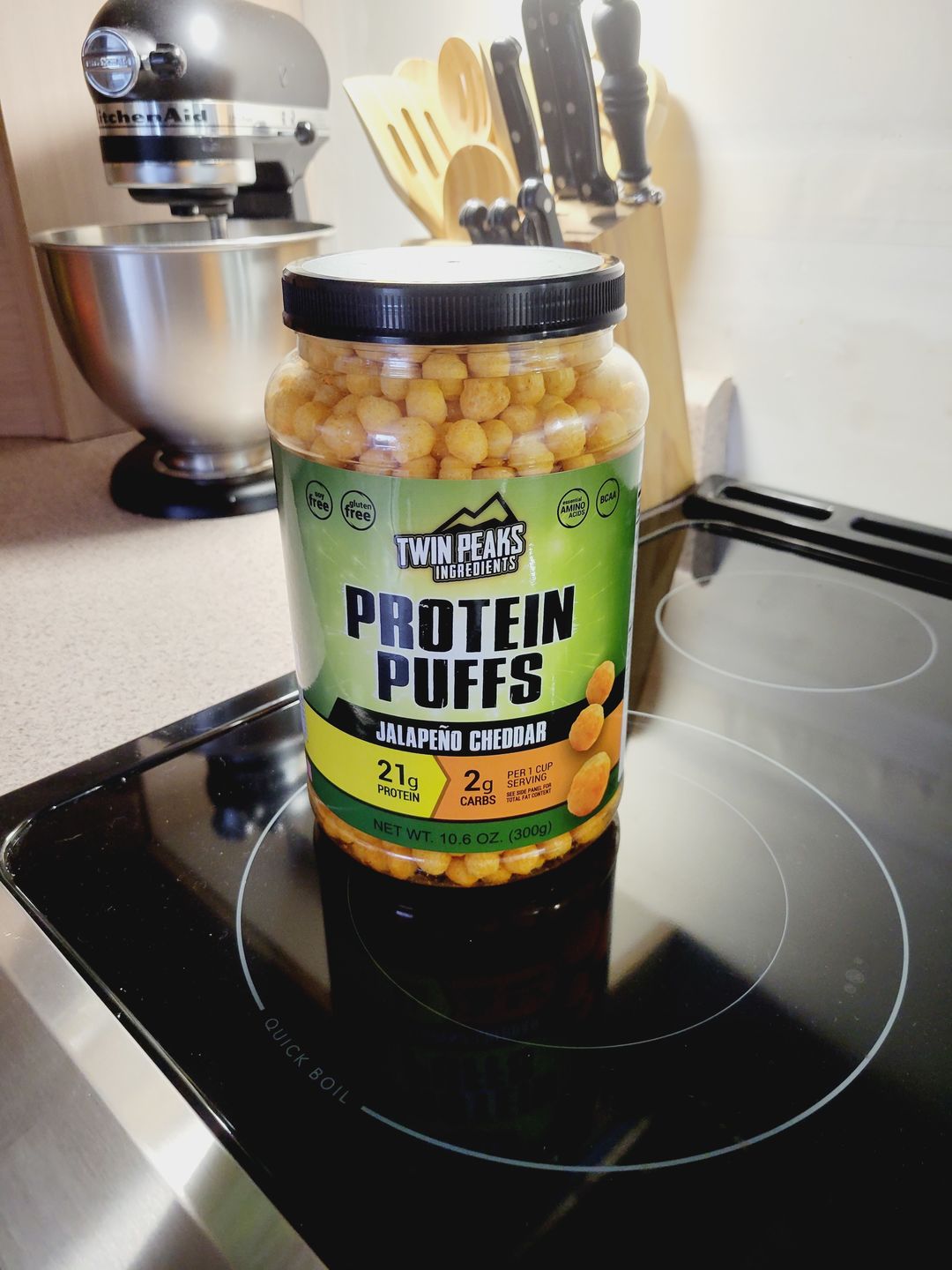 Customer photo review of Twin Peaks - Protein Puffs 300G