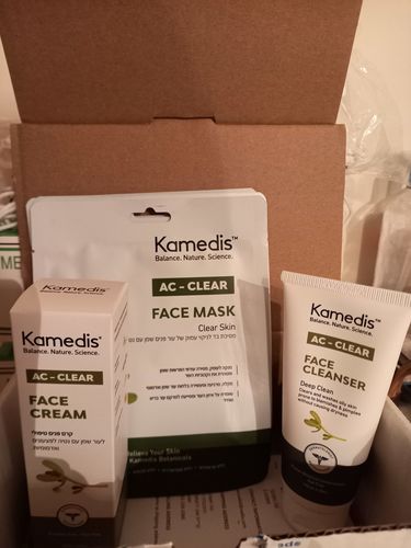 Customer photo review of ערכה טיפולית לעור שמן ופצעונים | AC - CLEAR CONTROL KIT