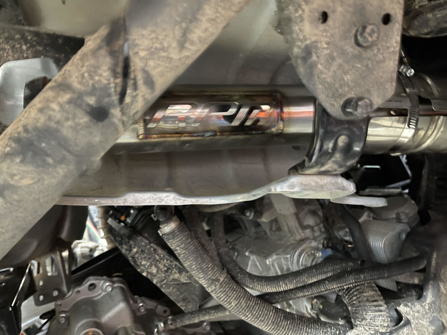 Customer photo review of Can Am X3 Cat Delete Bypass - Mid Pipe X3 Turbo R & RR