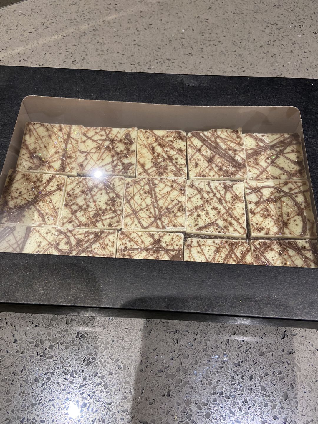 Customer photo review of Premium Cardboard Takeaway Boxes With Lid And Window
