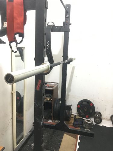 Customer photo review of Tydax 20kg Power Bar - IPF Powerlifting Barbell